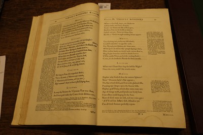 Lot 381 - Virgil. The Works of Publius Virgilius Maro, by John Ogilby, 1654