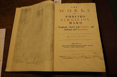 Lot 381 - Virgil. The Works of Publius Virgilius Maro, by John Ogilby, 1654