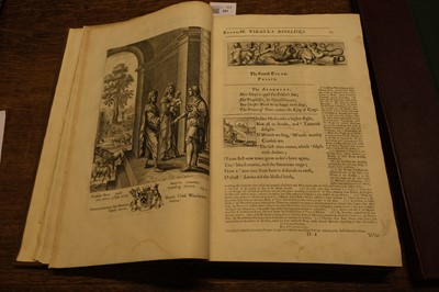 Lot 381 - Virgil. The Works of Publius Virgilius Maro, by John Ogilby, 1654