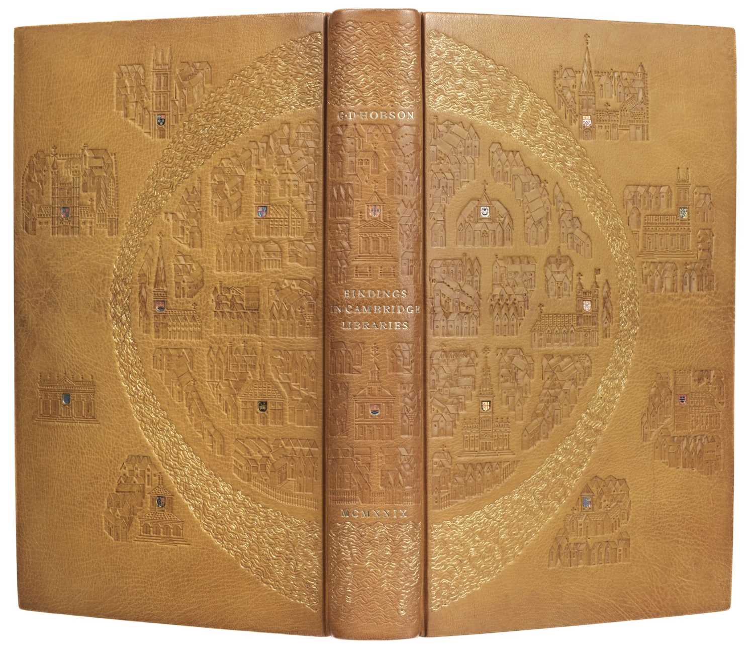 Lot 424 - Binding - Clarkson (Christopher, 1938-2017). Bindings in Cambridge Libraries, by G. D. Hobson, 1929