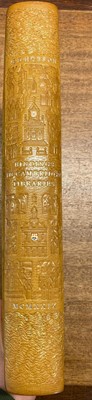 Lot 424 - Binding - Clarkson (Christopher, 1938-2017). Bindings in Cambridge Libraries, by G. D. Hobson, 1929