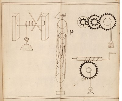 Lot 112 - French science manuscripts. Physica Generali, Ludovici Bourgeois Salinensi...