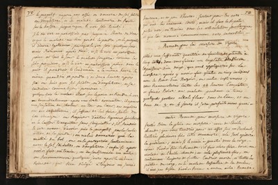 Lot 113 - Medical manuscripts. Recettes de differents remedes, probably France, c. 1800...