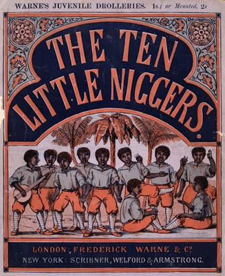 Lot 293 - Warne's Juvenile Drolleries. Ten Little Niggers, circa 1890