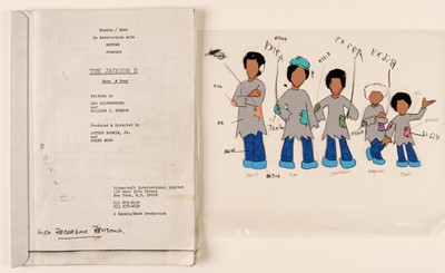 Lot 121 - Jackson 5. A production cell from the cartoon series The Jackson 5, c. 1971