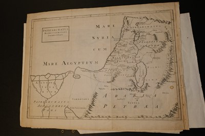 Lot 185 - Holy Land. A collection of 20 maps, 17th - 19th century