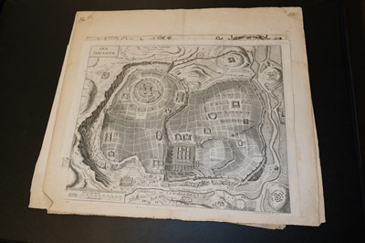 Lot 185 - Holy Land. A collection of 20 maps, 17th - 19th century