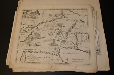 Lot 185 - Holy Land. A collection of 20 maps, 17th - 19th century