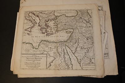 Lot 185 - Holy Land. A collection of 20 maps, 17th - 19th century