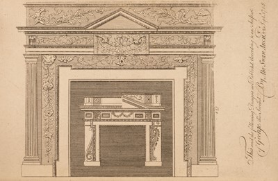 Lot 416 - Swan (Abraham). Designs for Chimnies, 1st edition, 1765