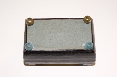 Lot 581 - Sewing. A Regency miniature sewing box, circa 1820s