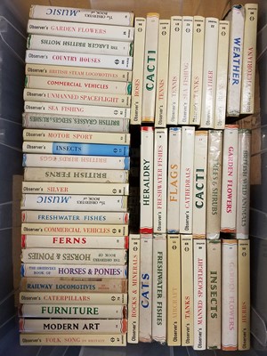 Lot 454 - Observers. A collection of Observers books, approximately 100 volumes