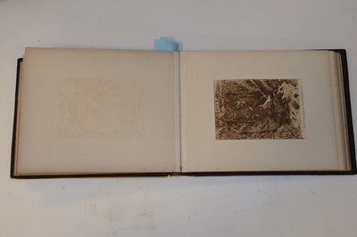 Lot 6 - Clarke (Percy). Australian Etchings [so titled on upper cover], [1886?]