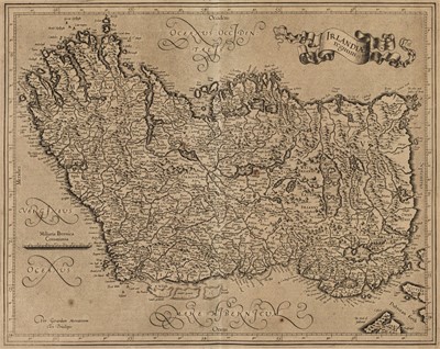 Lot 194 - Ireland. Mercator (Gerard), Irlandiae regnum, circa