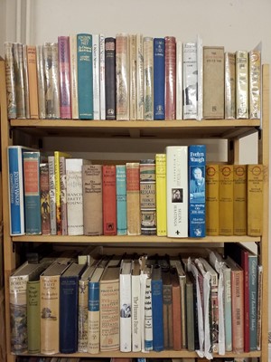 Lot 487 - Fiction. A large collection of mid-20th Century fiction & related biography & bibliography