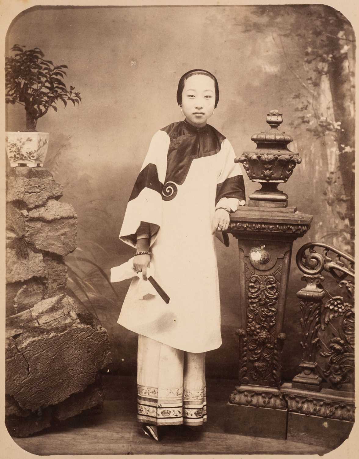 Lot 12 - China. An album of 24 photographs of Shanghai and Peking, c. 1870s/1880s