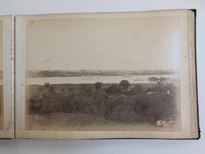 Lot 12 - China. An album of 24 photographs of Shanghai and Peking, c. 1870s/1880s