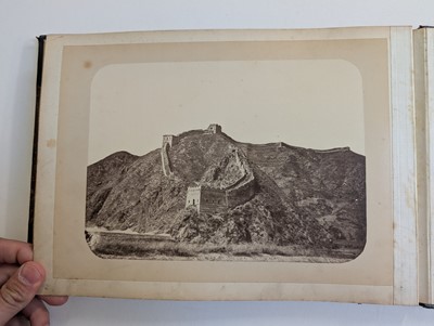 Lot 12 - China. An album of 24 photographs of Shanghai and Peking, c. 1870s/1880s