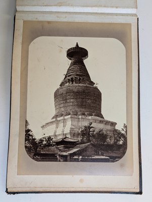 Lot 12 - China. An album of 24 photographs of Shanghai and Peking, c. 1870s/1880s