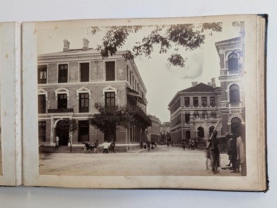 Lot 12 - China. An album of 24 photographs of Shanghai and Peking, c. 1870s/1880s
