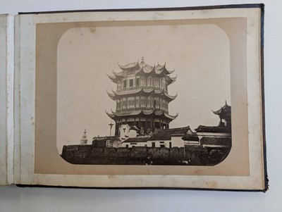 Lot 12 - China. An album of 24 photographs of Shanghai and Peking, c. 1870s/1880s