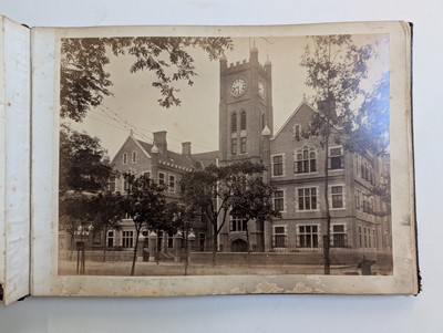 Lot 12 - China. An album of 24 photographs of Shanghai and Peking, c. 1870s/1880s