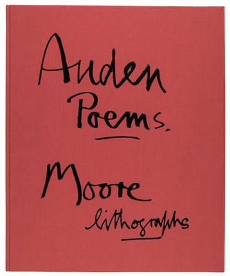 Lot 447 - Moore (Henry, 1898-1986). Auden Poems, Moore Lithographs, Petersburg Press, 1974