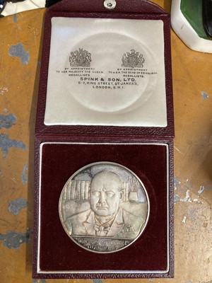 Lot 711 - Churchill (Winston). A collection of Winston Churchill memorabilia, 20th-century