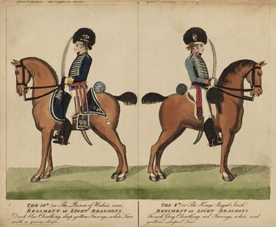 Lot 4 - British Military Library. 2 volumes, 1799-1801