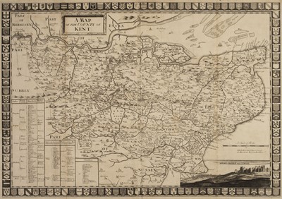 Lot 37 - Harris (John). The History of Kent, volume one [all published], 1st edition, 1719