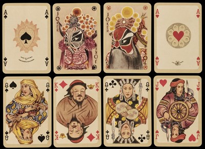 Lot 361 - Worldwide playing cards. The House of Cashmere pack, Piatnik for Bernhard Altmann, 1950, & 63 others