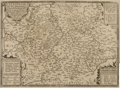 Lot 30 - Burton (William). The Description of Leicester Shire, [1622]