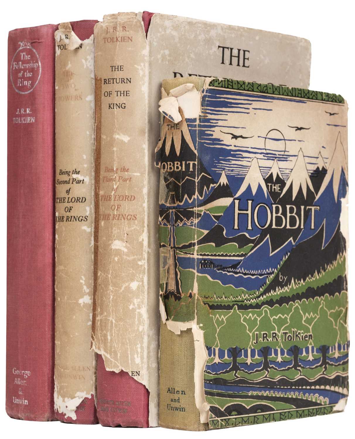 Lot 453 - Tolkien (J. R. R.). The Lord of the Rings, 1st edition, 4th/2nd/1st impression, 1955