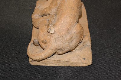 Lot 97 - Barye (Antoine-Louis, 1795-1875). Gavial attaqué par un tigre, circa 1840