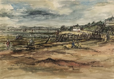 Lot 256 - Rhodes (Marion, 1907-1999). Leep, Hampshire, pen, ink and watercolour