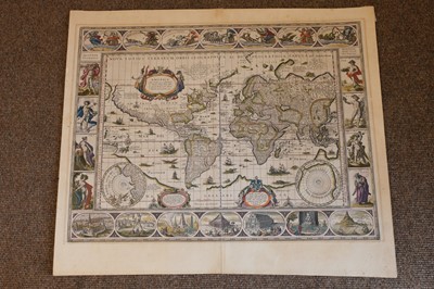 Lot 235 - World. Blaeu (W. J.), Nova Totius Terrarum Orbis Geographica..., 1635 - 58