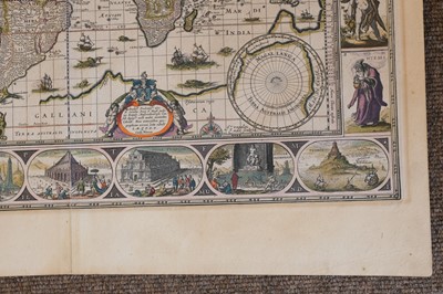 Lot 235 - World. Blaeu (W. J.), Nova Totius Terrarum Orbis Geographica..., 1635 - 58