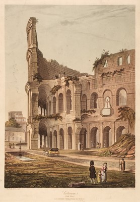 Lot 237 - Abbot (Henry). Six Aquatints of Rome, Baldwin Craddock & Joy, 1820