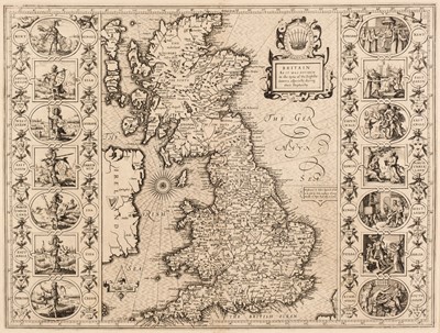 Lot 169 - British Isles. Speed (John), Britain as it was devided in the tyme of the English Saxons..., [1611]