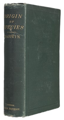 Lot 73 - Darwin (Charles). On the Origin of Species, 6th edition, (Eleventh Thousand), 1872