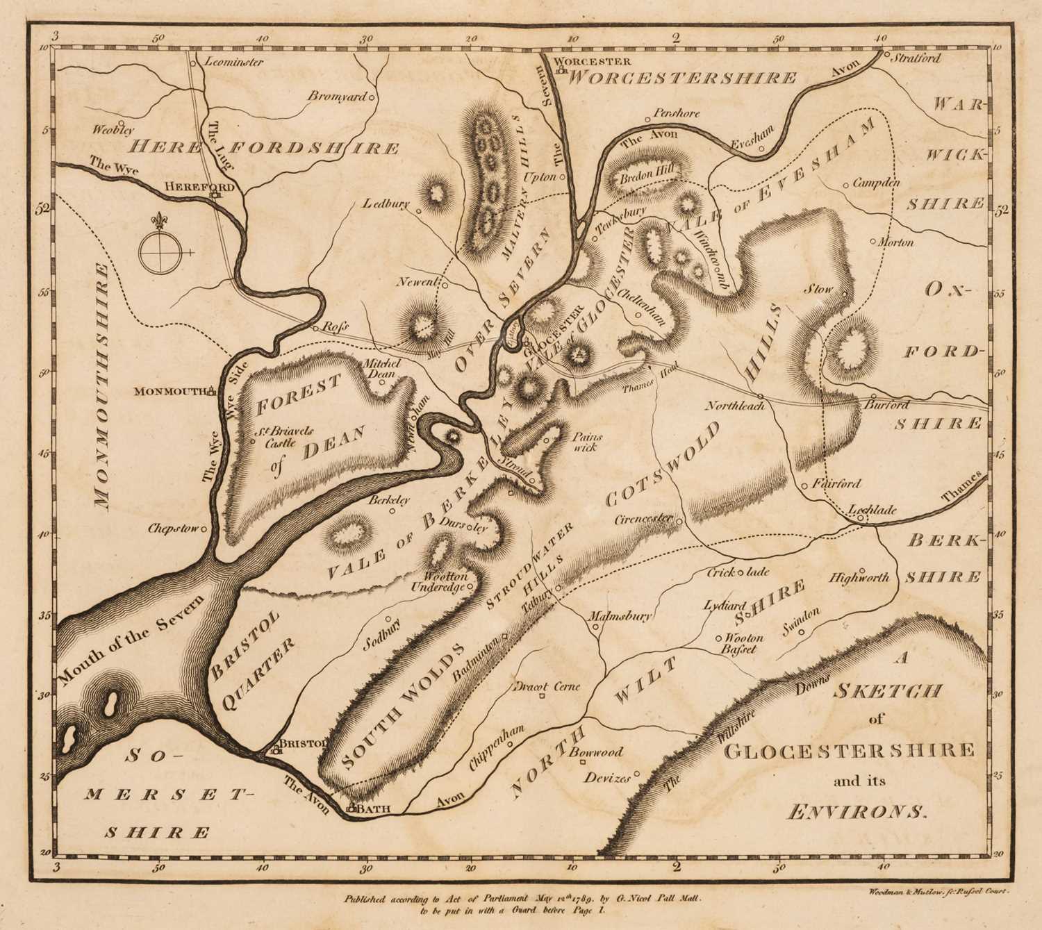 Lot 42 - Marshall (William). The Rural Economy of Gloucestershire; including it's Dairy..., 2 volumes, 1789