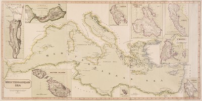 Lot 203 - Mediterranean. Hebert (L.), Mediterranean Sea, 1824