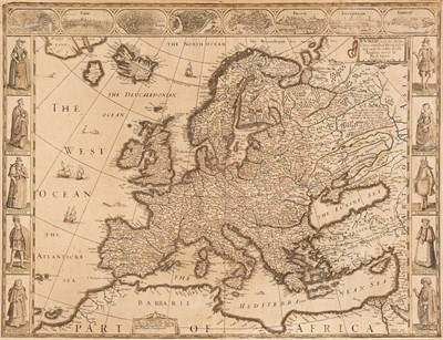 Lot 176 - Europe. Speed (John), Europ and the cheife Cities contayned therein described..., [1676]