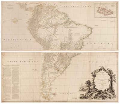 Lot 223 - South America. Sayer (Robert), A Map of South America..., 1787