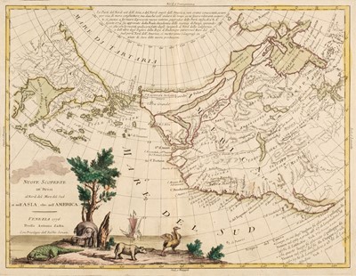 Lot 210 - Northern Pacific Ocean. Zatta (Antonio), Nuove Scoperte de' Russi..., Venice, 1776