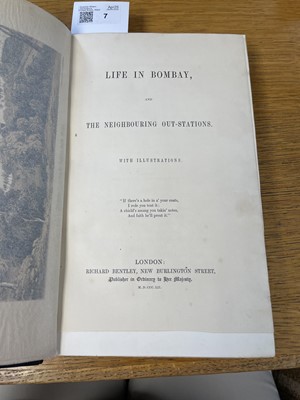 Lot 7 - Gray (James). Life in Bombay, and the Neighbouring Out-Stations, 1st edition, 1852