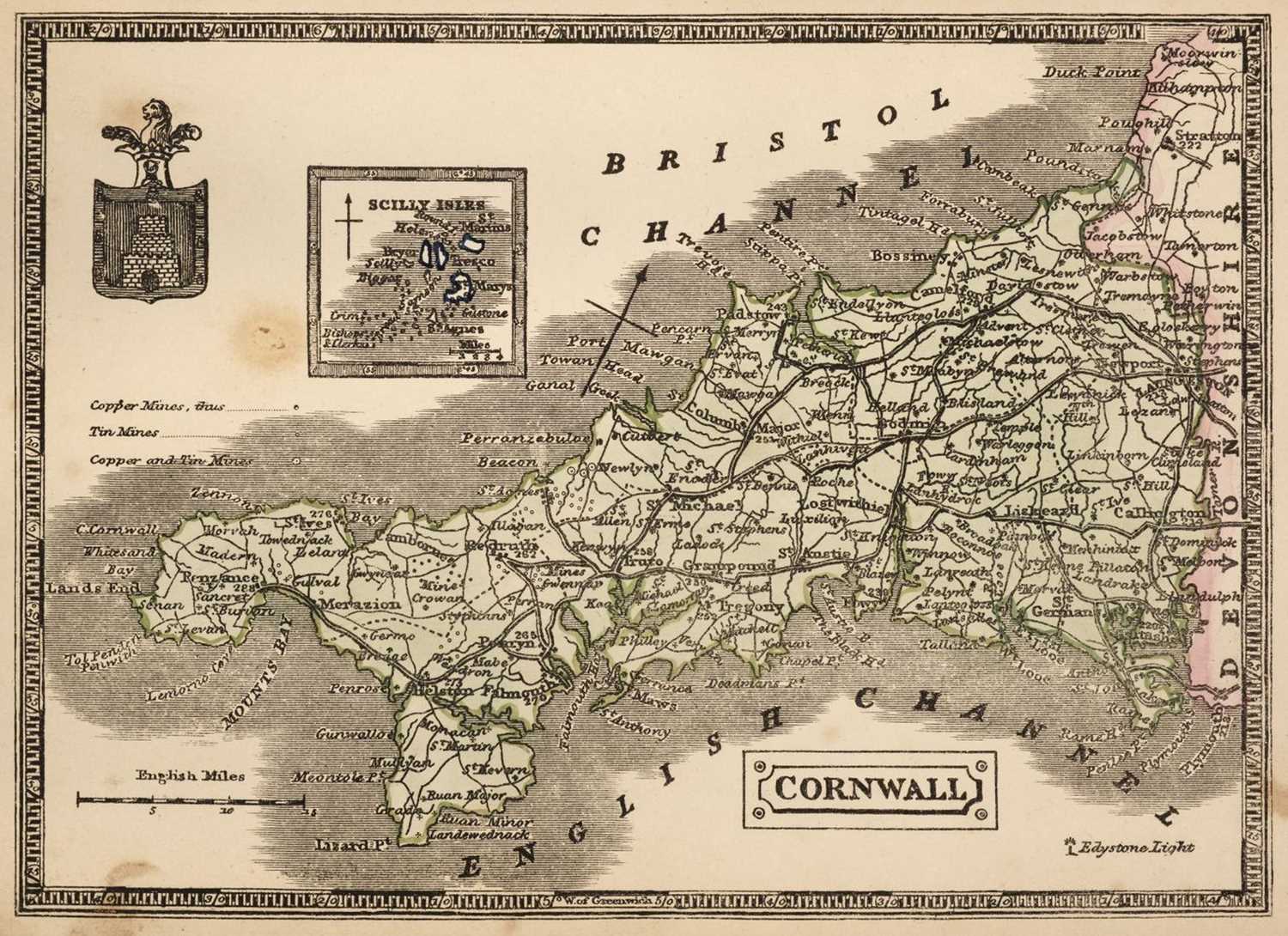 Lot 36 - Johnson (Thomas). Johnson's Atlas of England, Manchester: Thos. Johnson, 1847