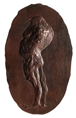 Lot 330 - Baskin (Leonard, 1922-2000). Birdman, 1961, bronze relief