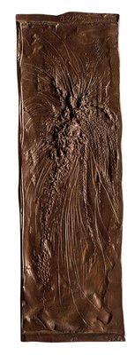 Lot 335 - Baskin (Leonard, 1922-2000). Grass Seedhead, 1962, bronze relief