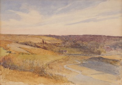 Lot 203 - Gere (Charles March, 1869-1957). St. Lunaire, watercolour on board